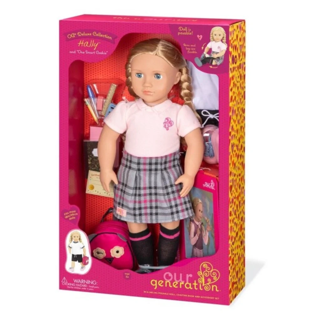 Our Generation Hally with Storybook & Accessories 18